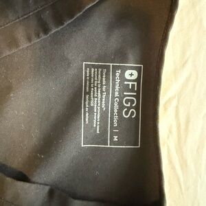 Figs Technical Collection Black Apparel